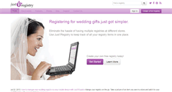 Desktop Screenshot of just1registry.com